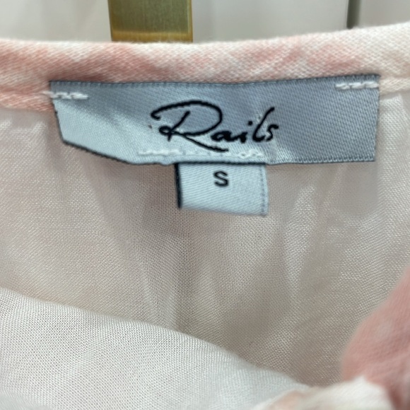 Rails Delilah Peach Pink Tie Dye Dress - Picture 5 of 12